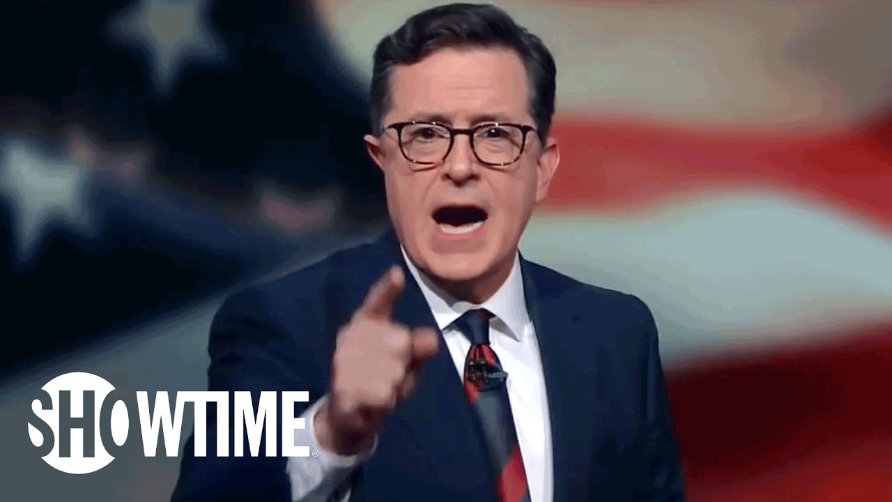Colbert crying obama elected 2017